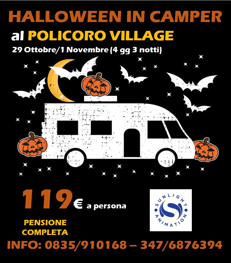 Halloween in camper policoro