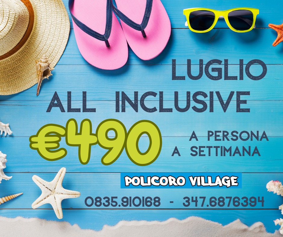 LUGLIO PENSIONE COMPLETA